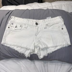 Y2K Low rise short shorts True Religion